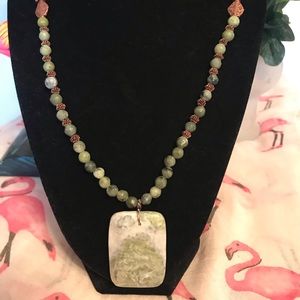 Serpentine necklace